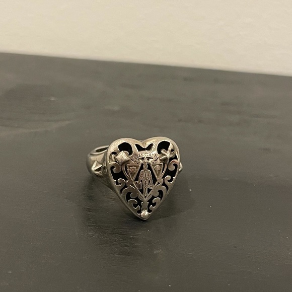 Vintage silver gucci ring - Picture 1 of 3